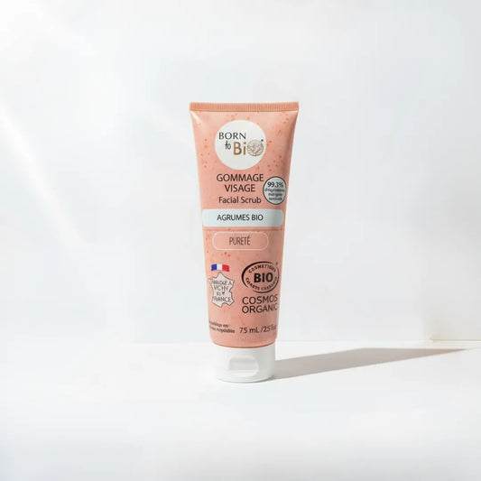 Organic Citrus Face Scrub – Made in Vichy, France | Born to Bio Vichy