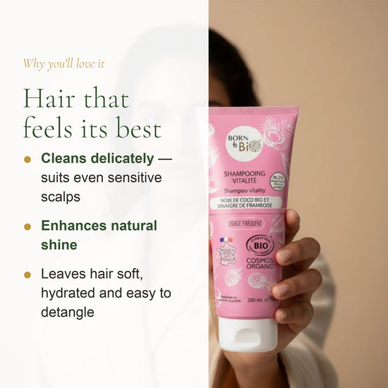 Organic Coconut & Raspberry Vinegar Shampoo – slide 2