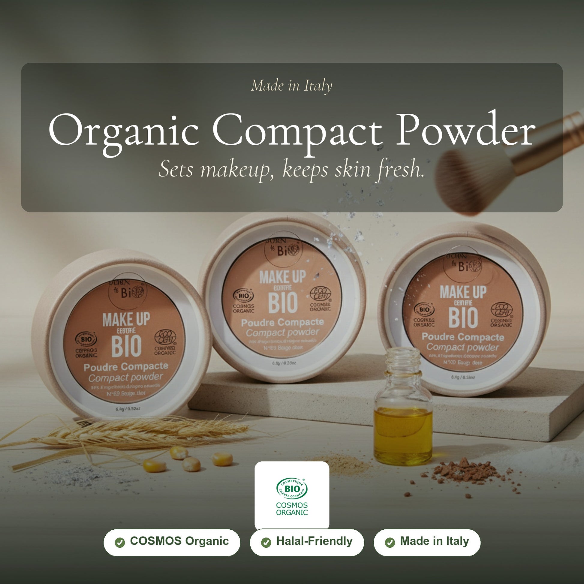 Organic Compact Powder – French Formula – slide 1