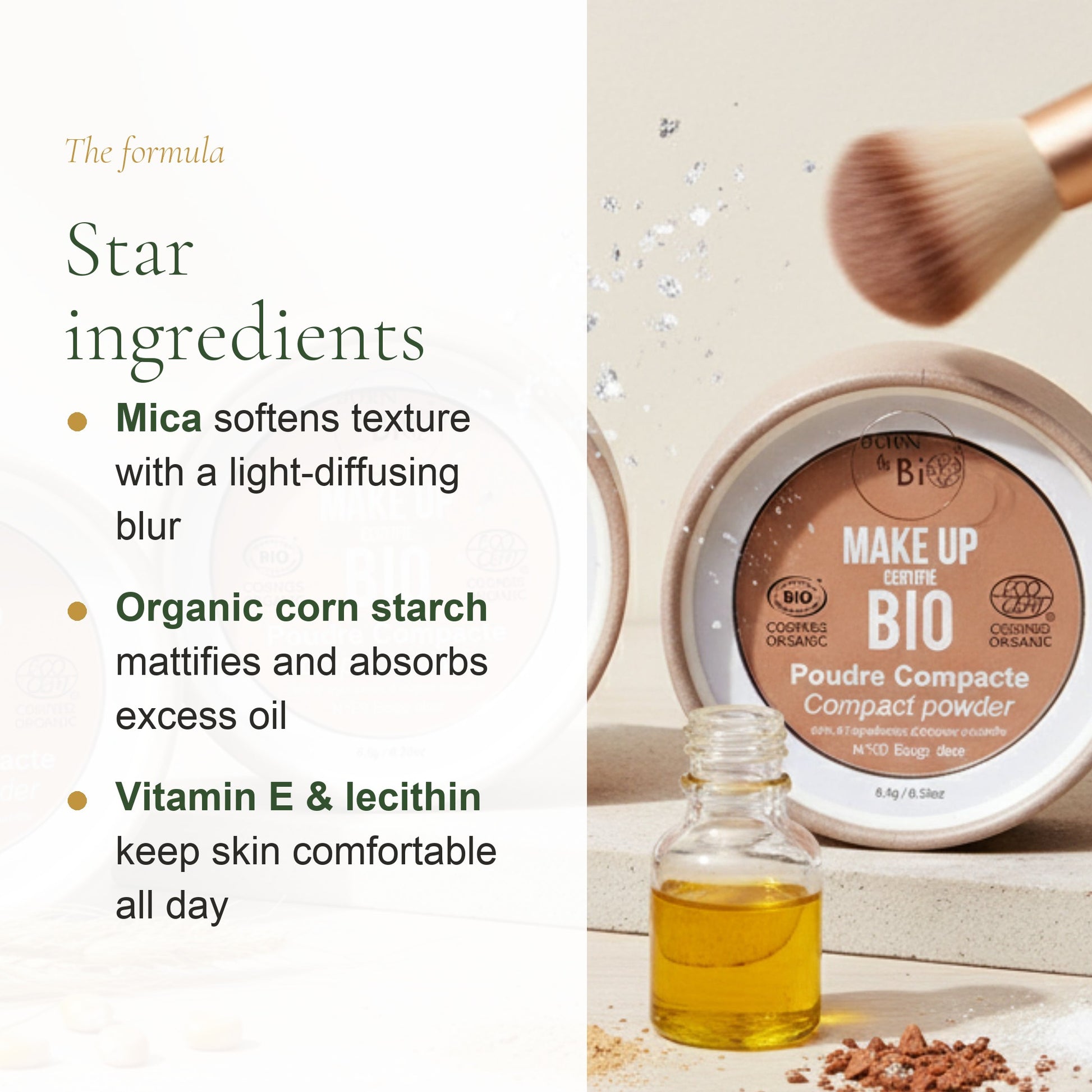 Organic Compact Powder – French Formula – slide 3