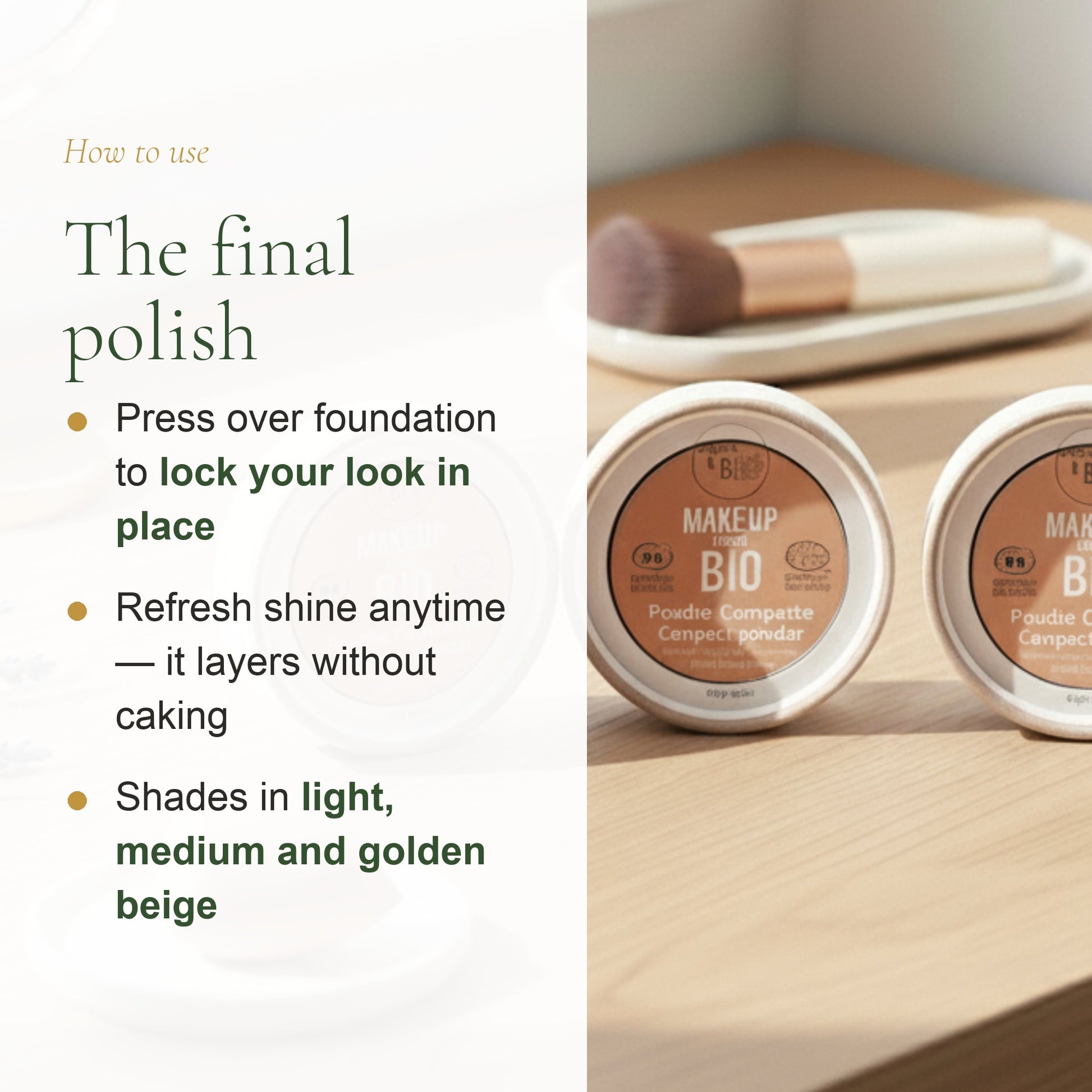 Organic Compact Powder – French Formula – slide 6