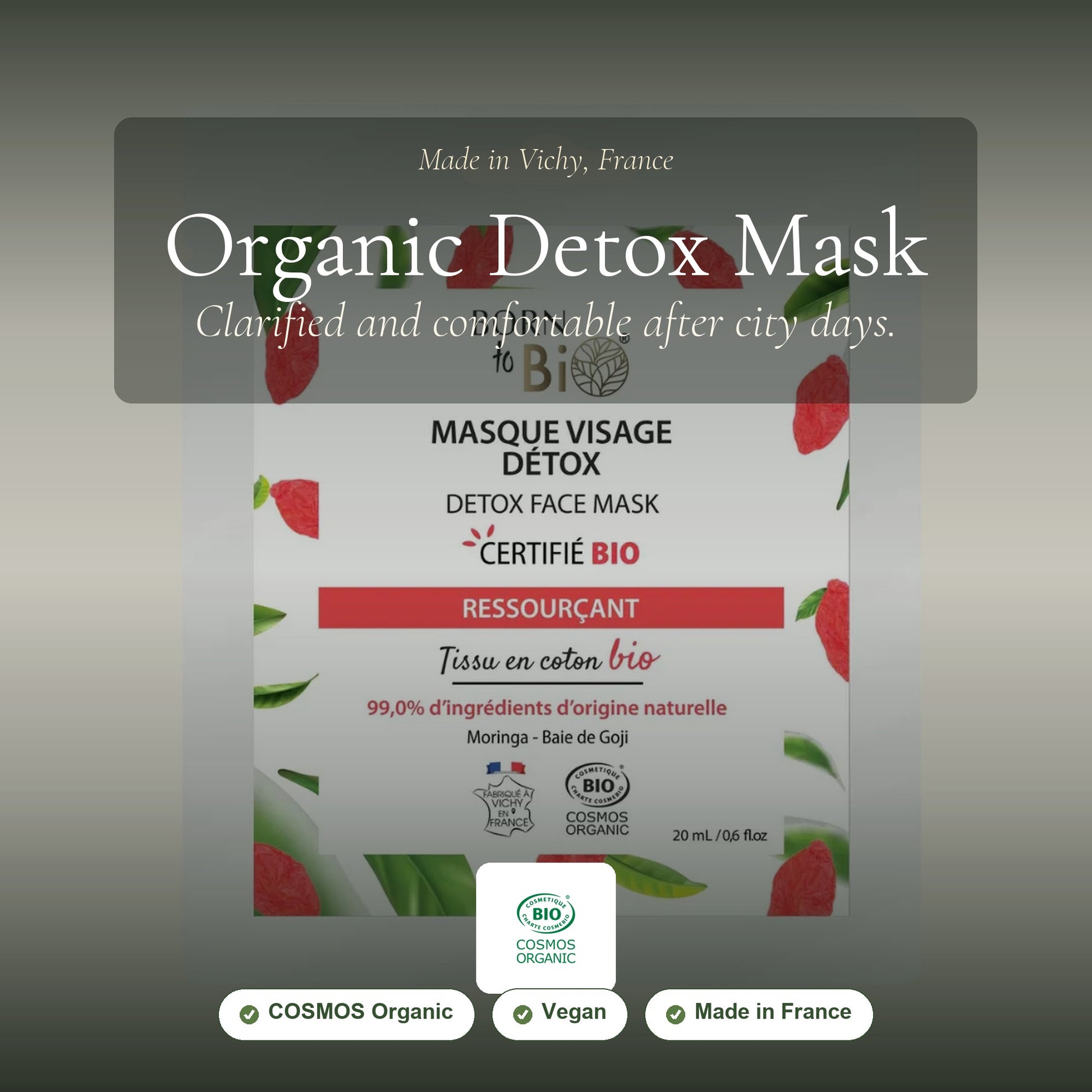 Organic Detox Face Mask – slide 1