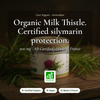 Organic Milk Thistle Supplement – Liver Support Antioxidant – AB Certified Made in France | Pure n' Bio