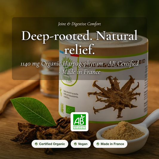 [EN] Organic Devil's Claw Supplement – Joint & Digestive Comfort – Made in France | Pure n' Bio