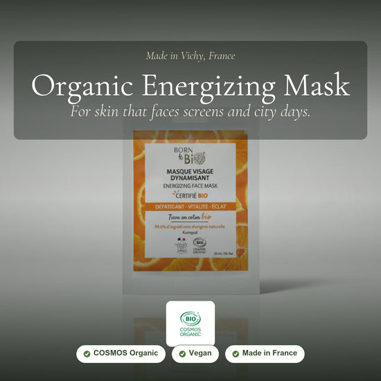 Organic Energizing Cotton Face Mask – slide 1