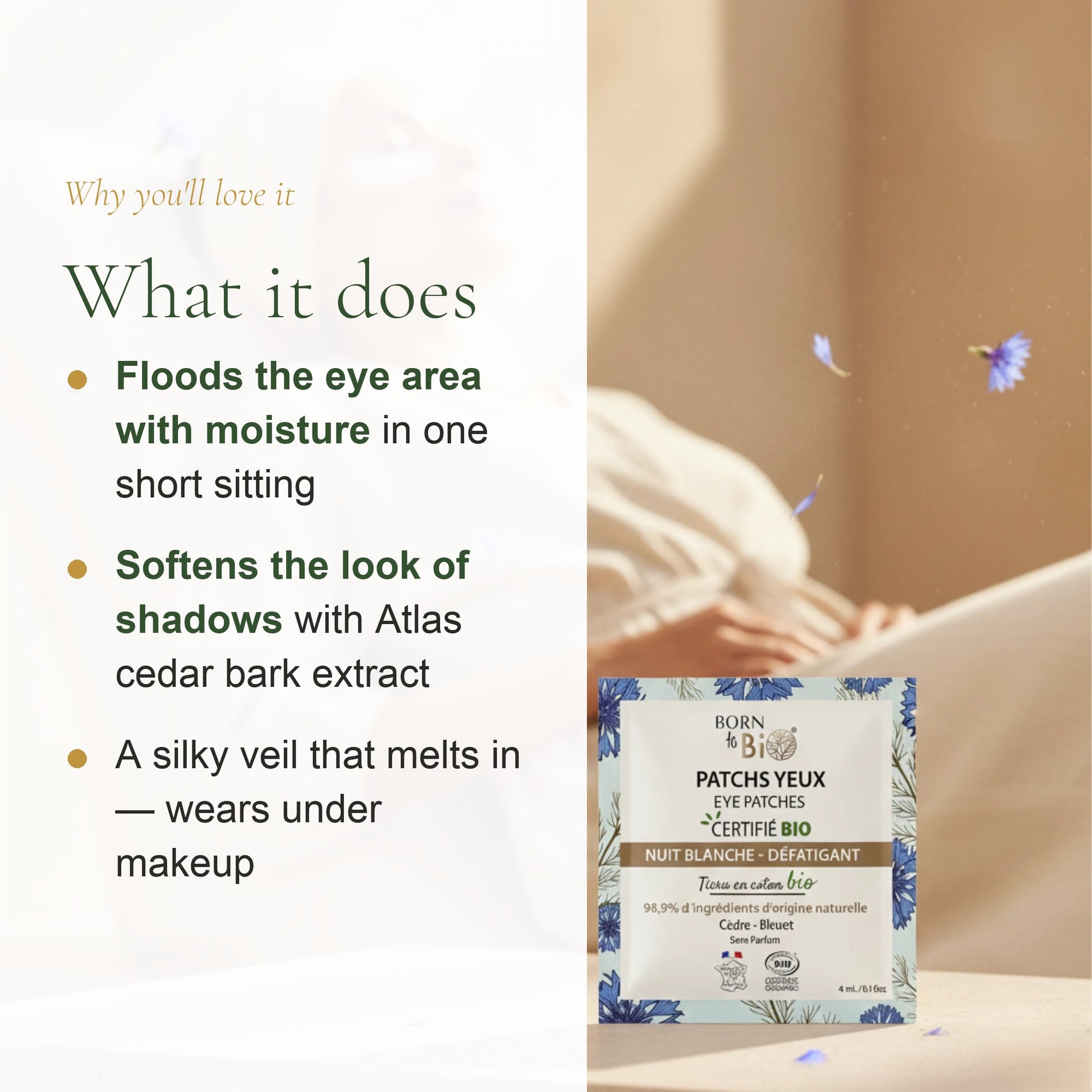 Organic Eye Patches – slide 2