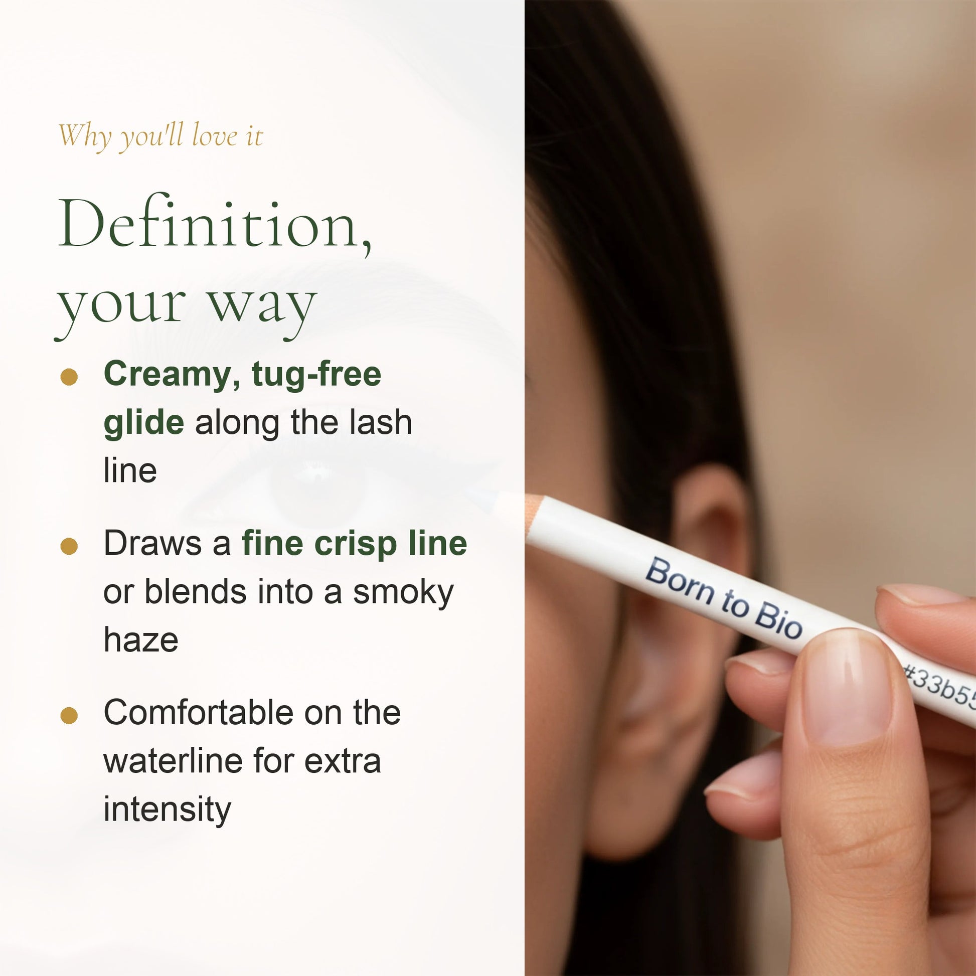 Organic Eye Pencil – French Formula – slide 2
