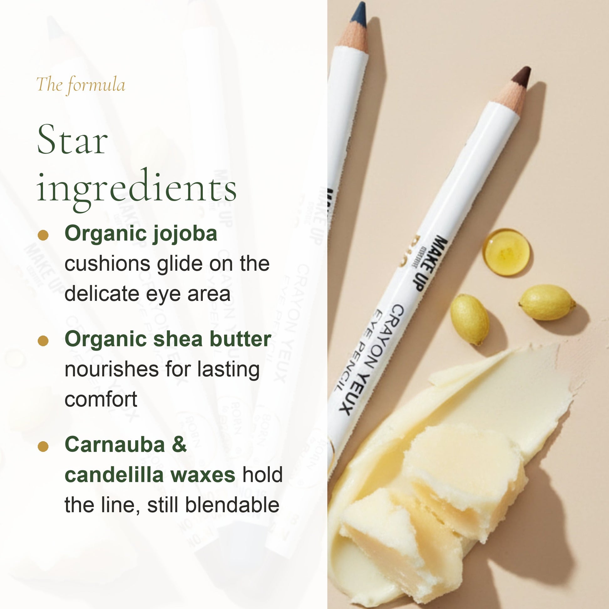 Organic Eye Pencil – French Formula – slide 3
