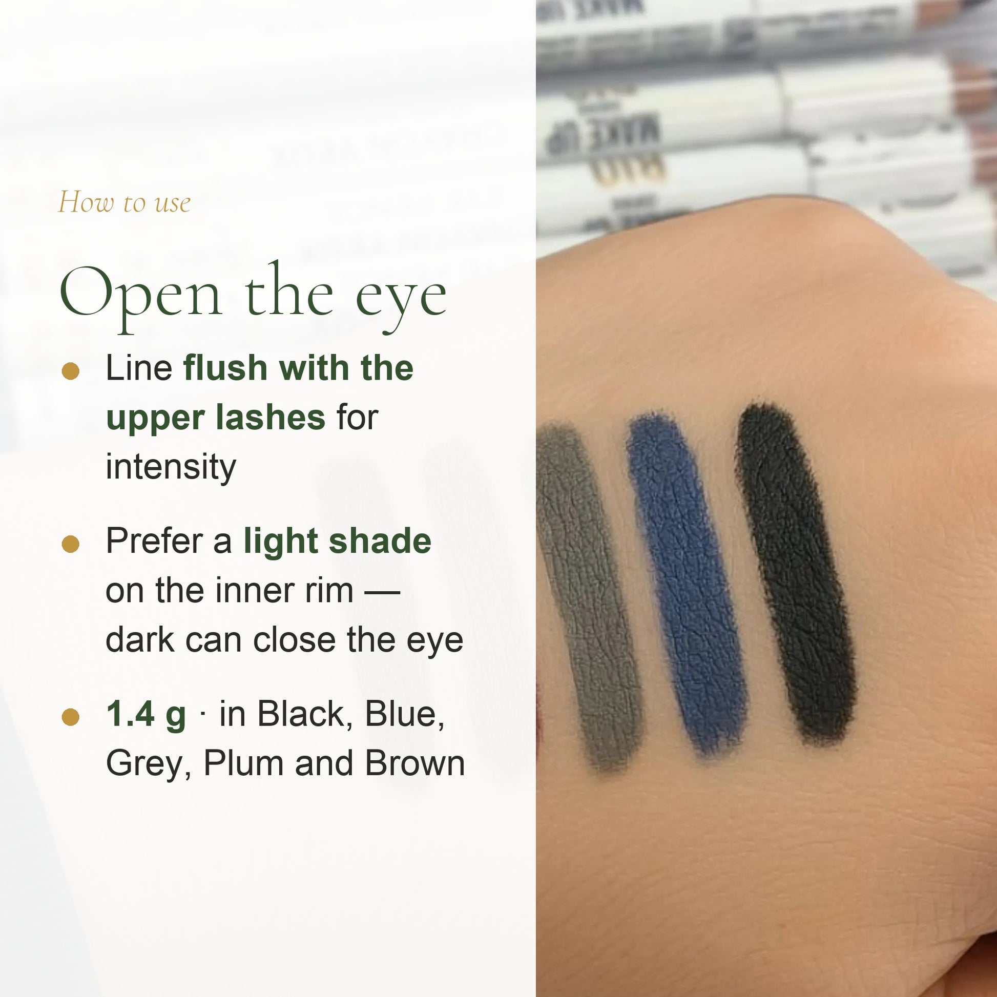 Organic Eye Pencil – French Formula – slide 6