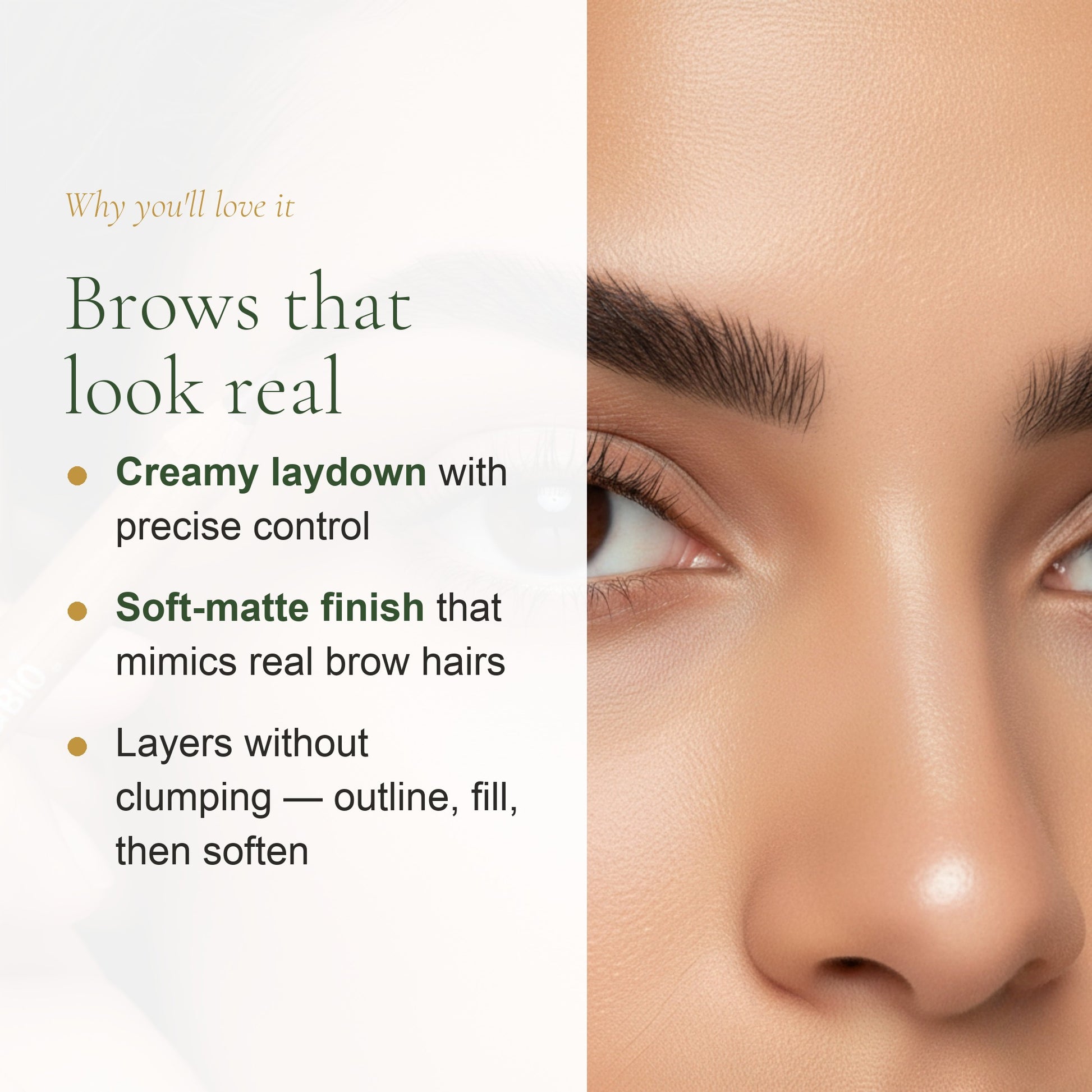 Organic Eyebrow Pencil – French Formula – slide 2