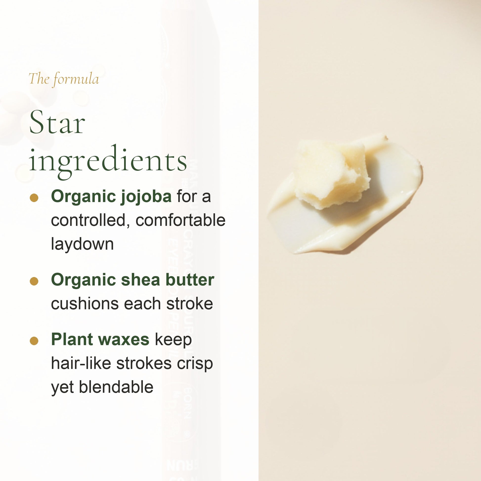 Organic Eyebrow Pencil – French Formula – slide 3