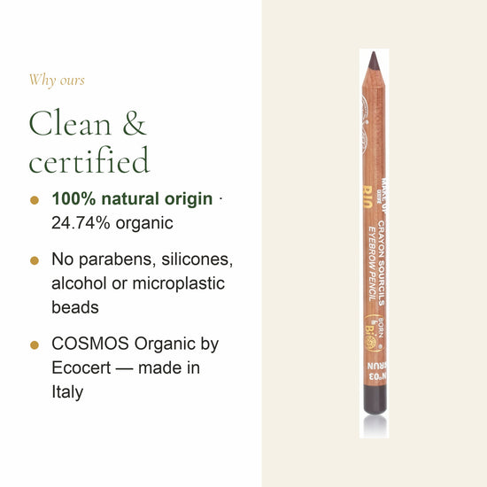 Organic Eyebrow Pencil – French Formula – slide 4