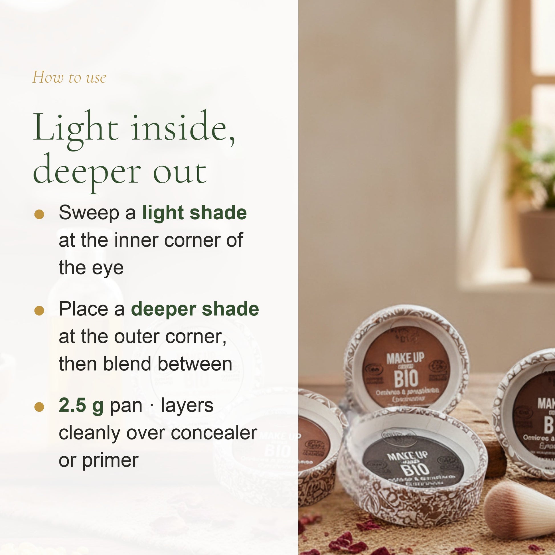 Organic Eyeshadow – French Formula – slide 6