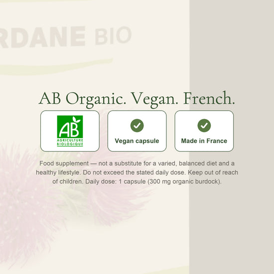 Organic Burdock Beauty Skin Food Supplement – slide 7