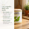 How to Use Ginkgo Biloba Supplement – 1 to 3 Capsules Daily with Meals 60 Capsules per Pack | Pure n' Bio