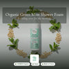 Organic Green Mint Shower Foam – slide 1