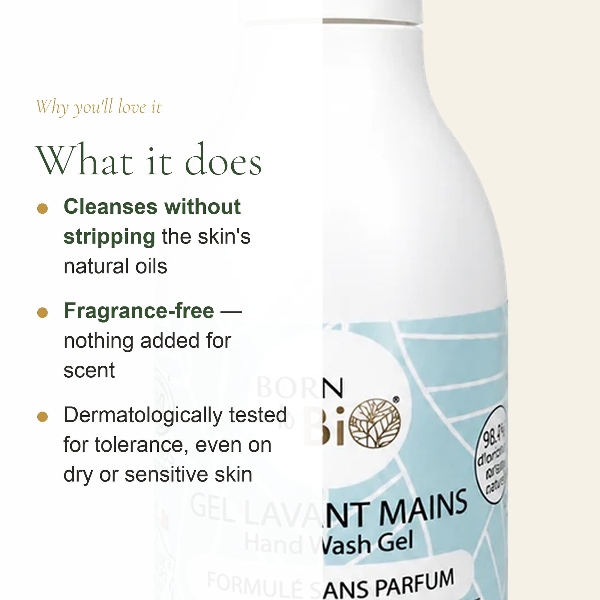 Neutral Hand Wash Gel – Fragrance-Free – slide 2