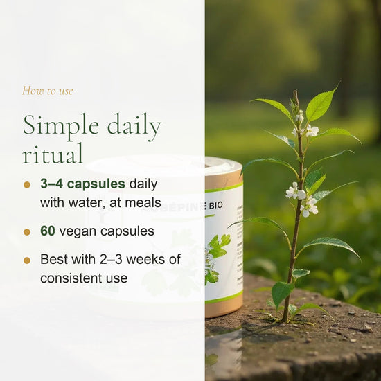 How to Use Organic Hawthorn – 3 to 4 Capsules Daily with Meals – 60 Vegan Capsules