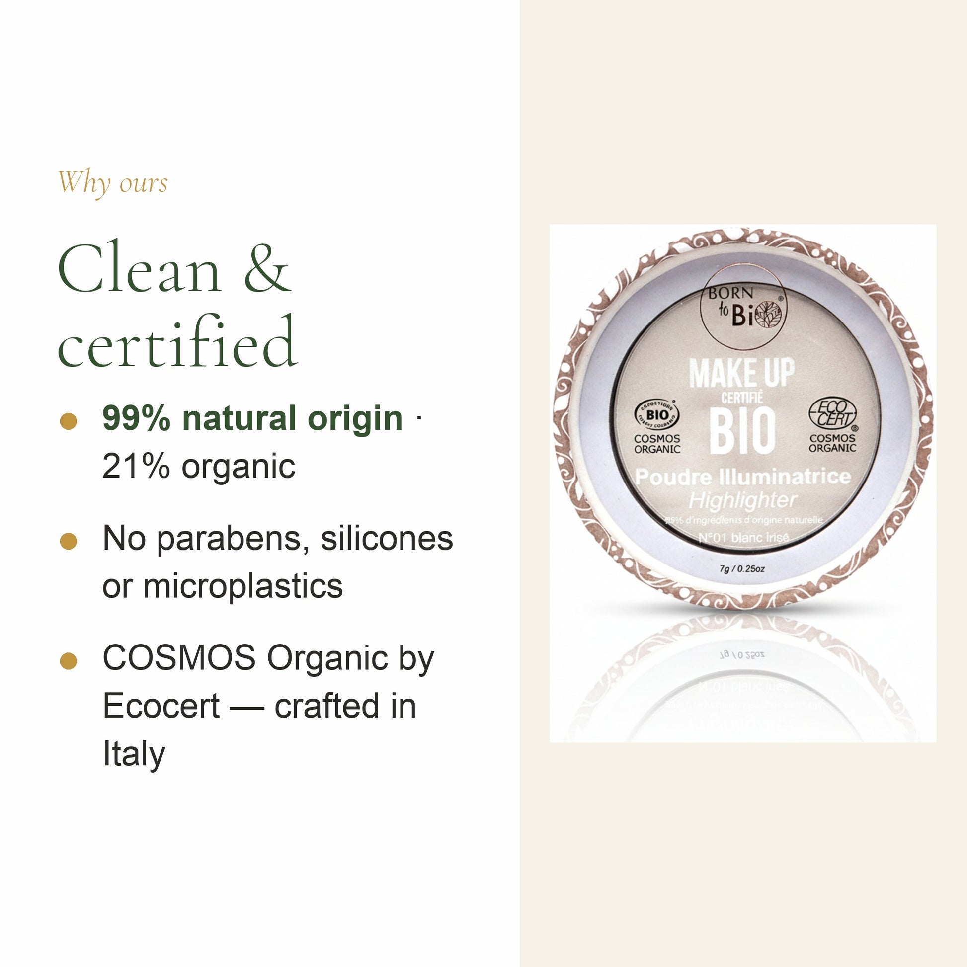 Organic Highlighter Powder – French Formula – slide 4