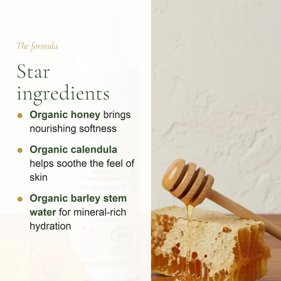 Organic Honey & Calendula Foaming Face Cleanser – slide 3