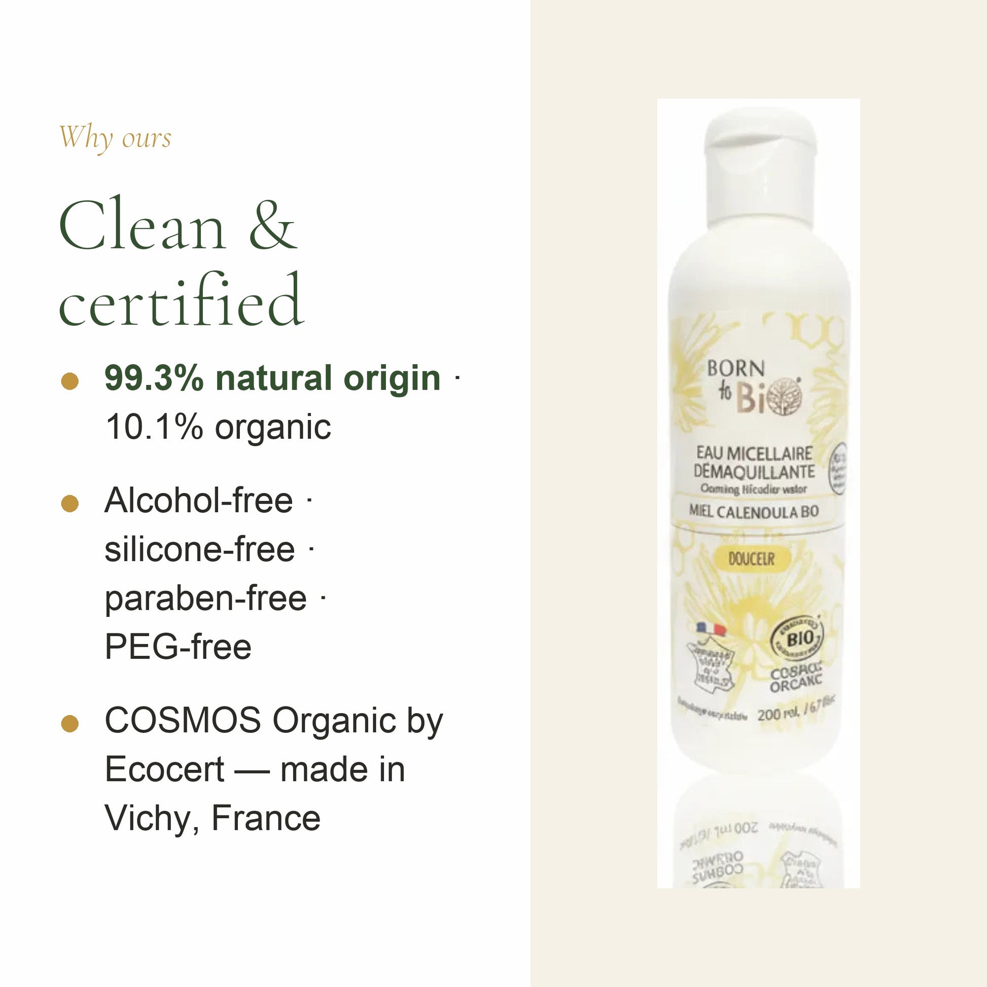 Organic Honey & Calendula Micellar Water – slide 4