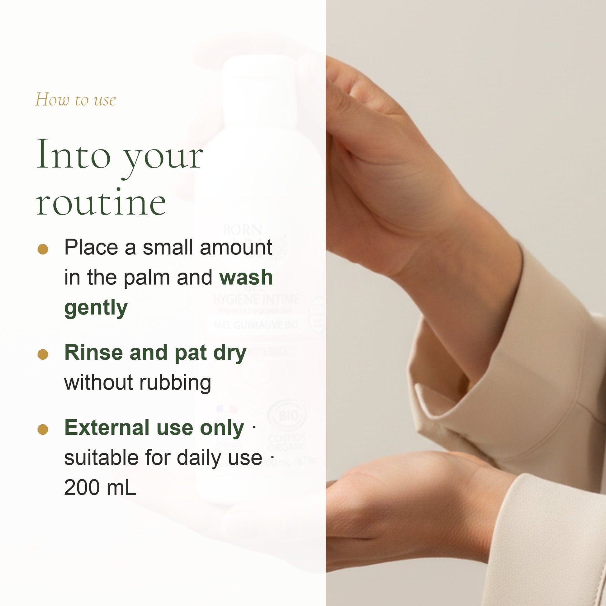 Organic Honey & Marshmallow Intimate Wash Gel – slide 6