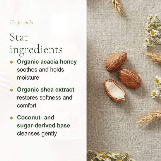 Organic Honey & Shea Shower Gel – slide 3