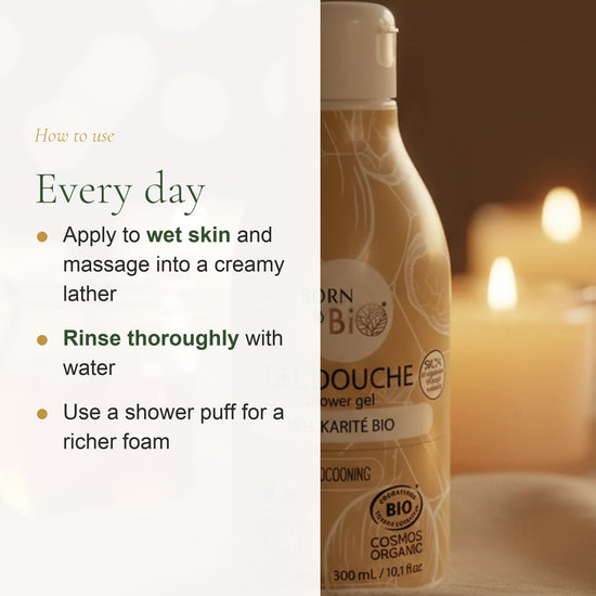Organic Honey & Shea Shower Gel – slide 6