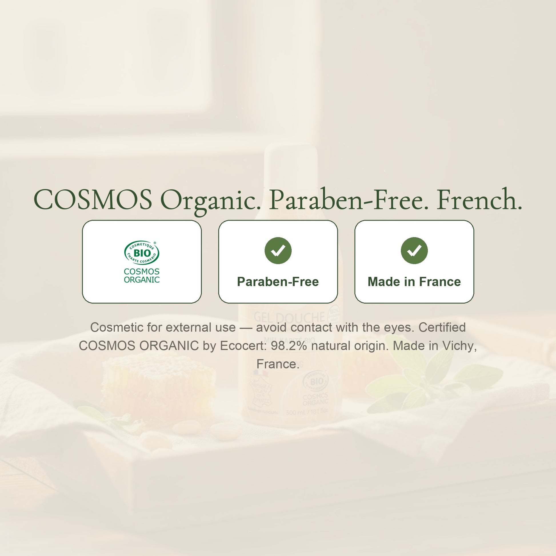 Organic Honey & Shea Shower Gel – slide 7