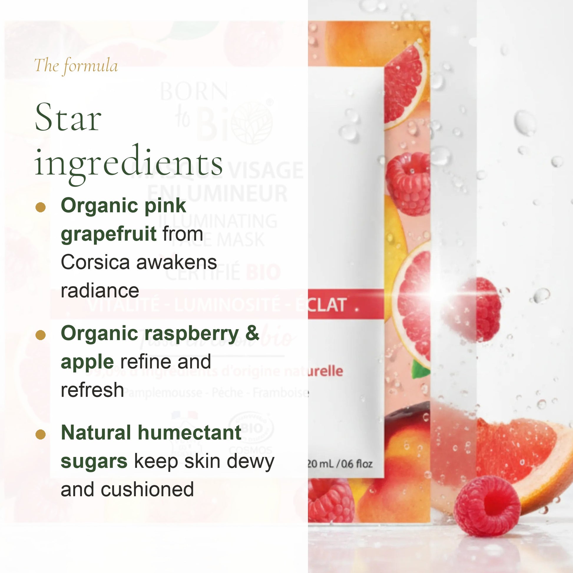 Organic Illuminating Cotton Face Mask – slide 3