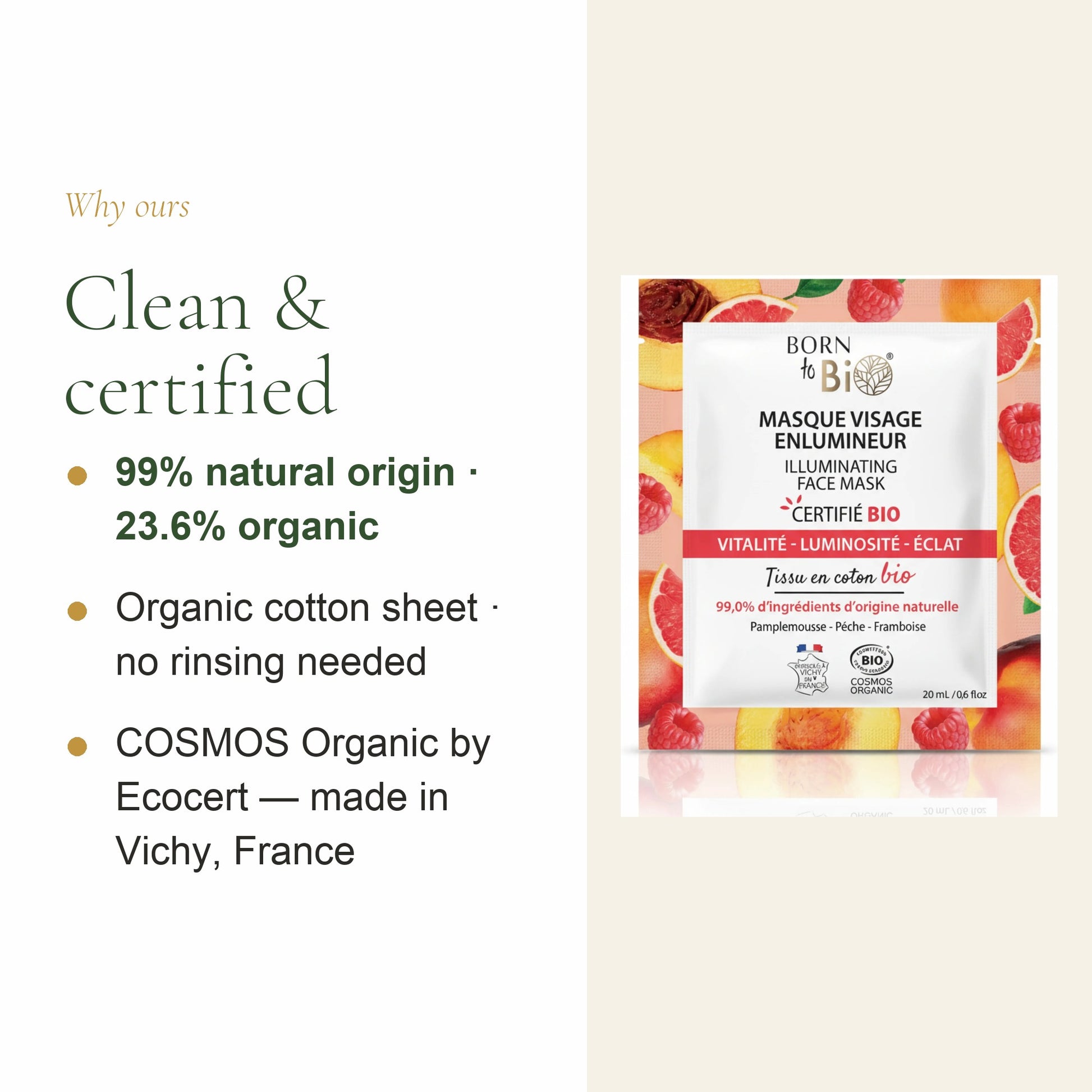 Organic Illuminating Cotton Face Mask – slide 4