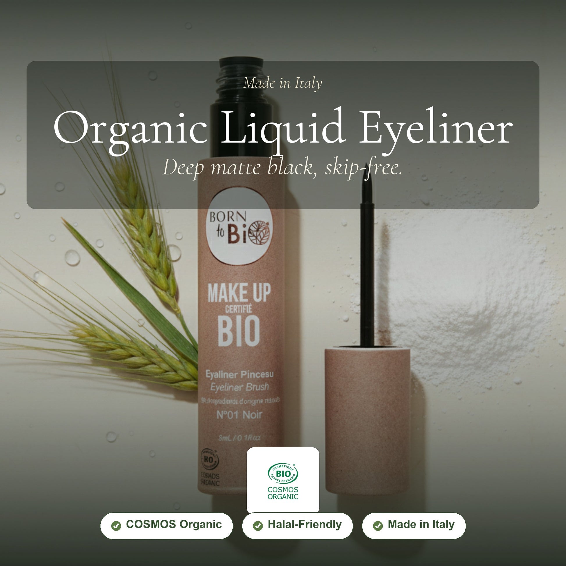 Organic Liquid Eyeliner – French Formula – slide 1