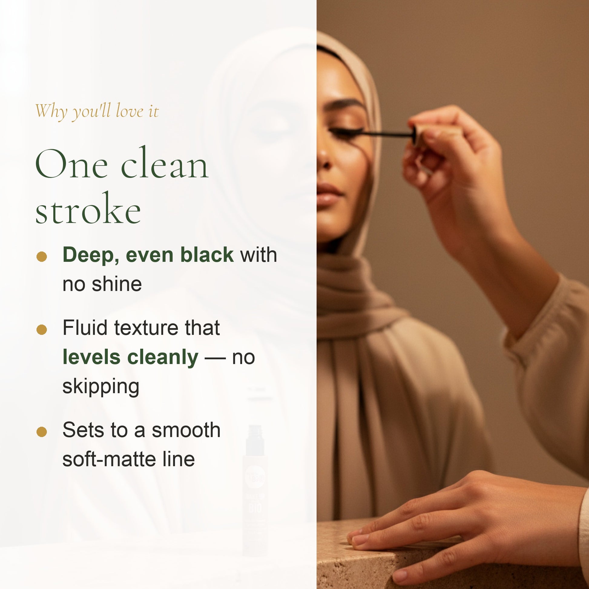 Organic Liquid Eyeliner – French Formula – slide 2