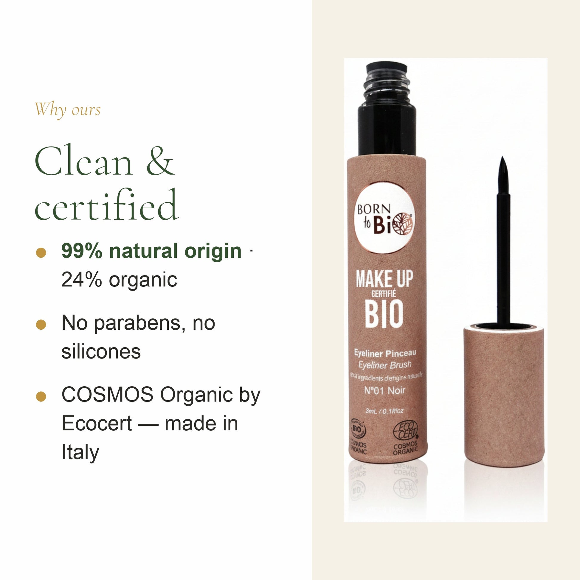 Organic Liquid Eyeliner – French Formula – slide 4