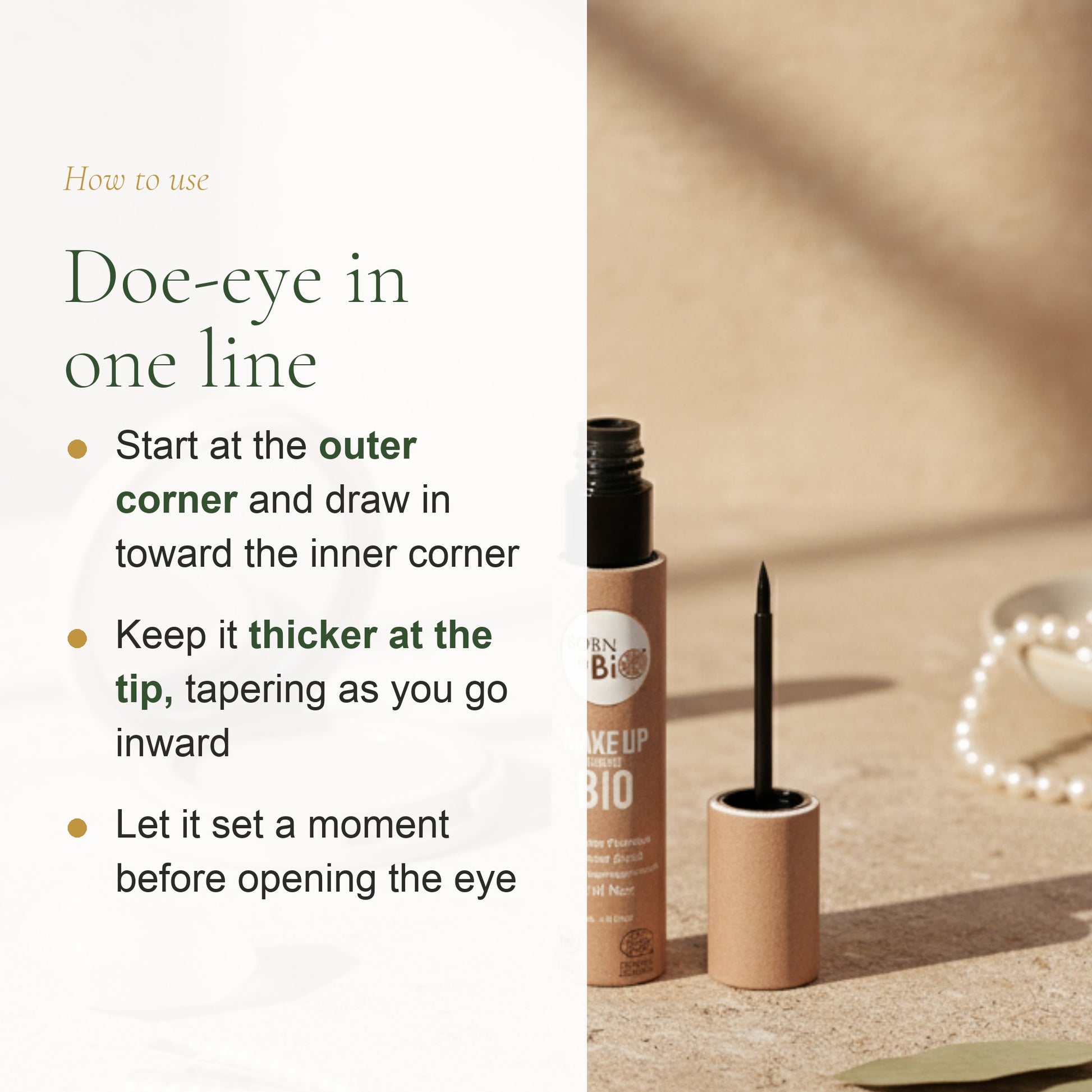 Organic Liquid Eyeliner – French Formula – slide 6