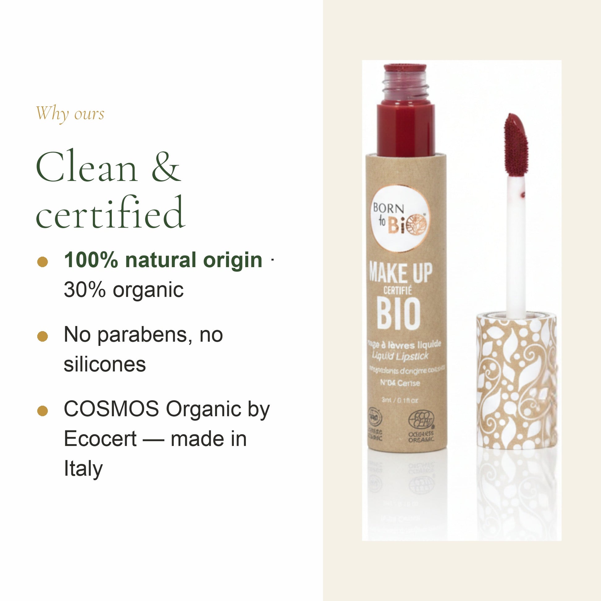 Organic Liquid Lipstick – French Formula – slide 4