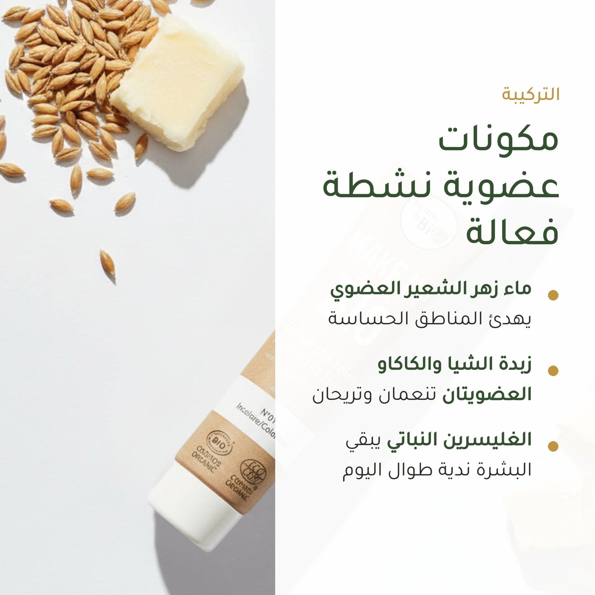 البرايمر العضوي – مُعتمد عضويًا | بورن تو بيو – شريحة 3