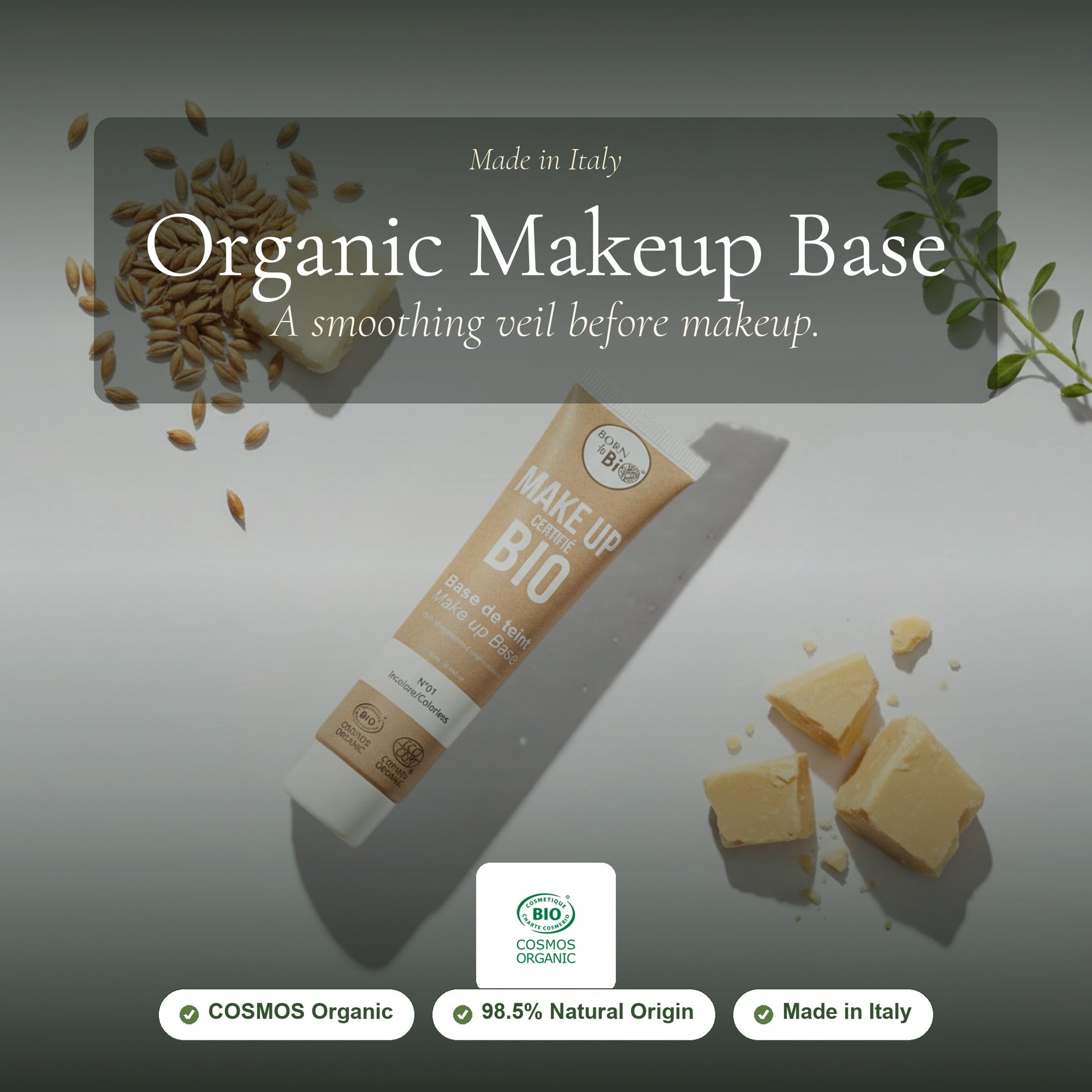 Organic Makeup Base – slide 1