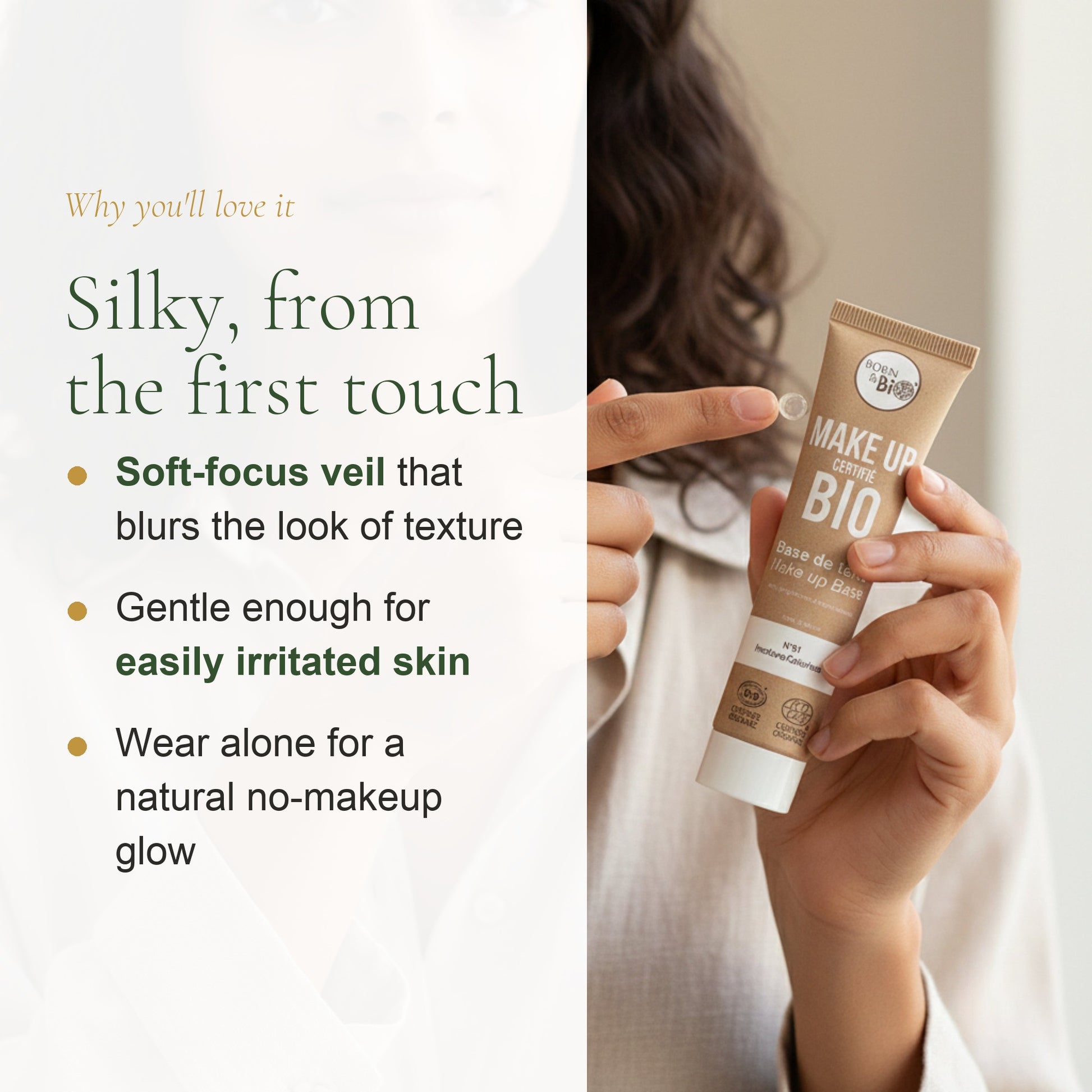 Organic Makeup Base – slide 2