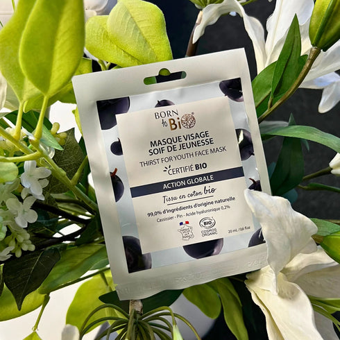 Anti-Aging Cotton Face Mask - Certified Organic