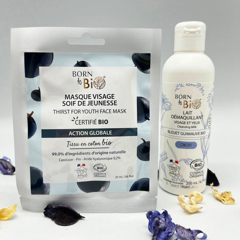 Anti-Aging Cotton Face Mask - Certified Organic