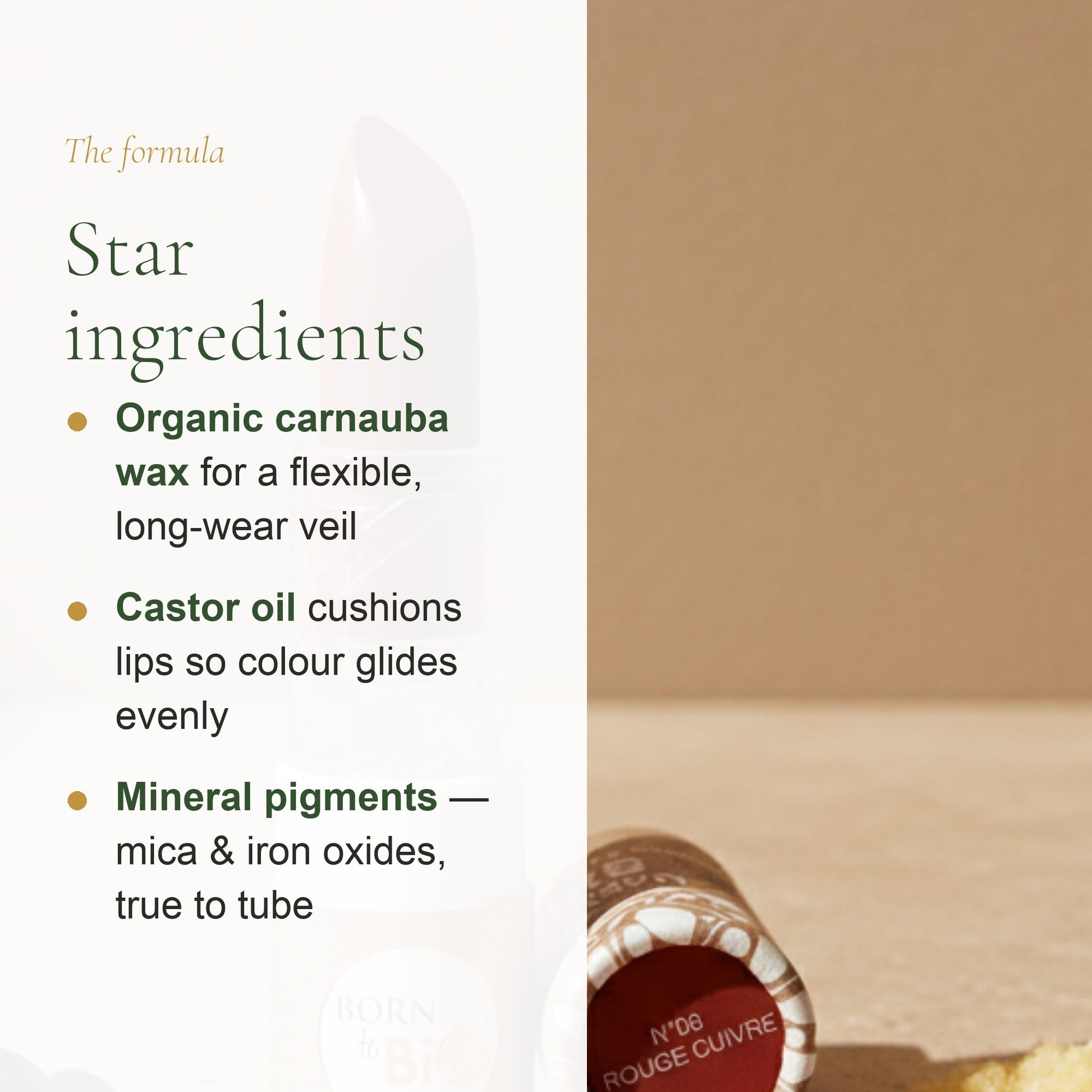 Organic Matte Lipstick – French Formula – slide 3