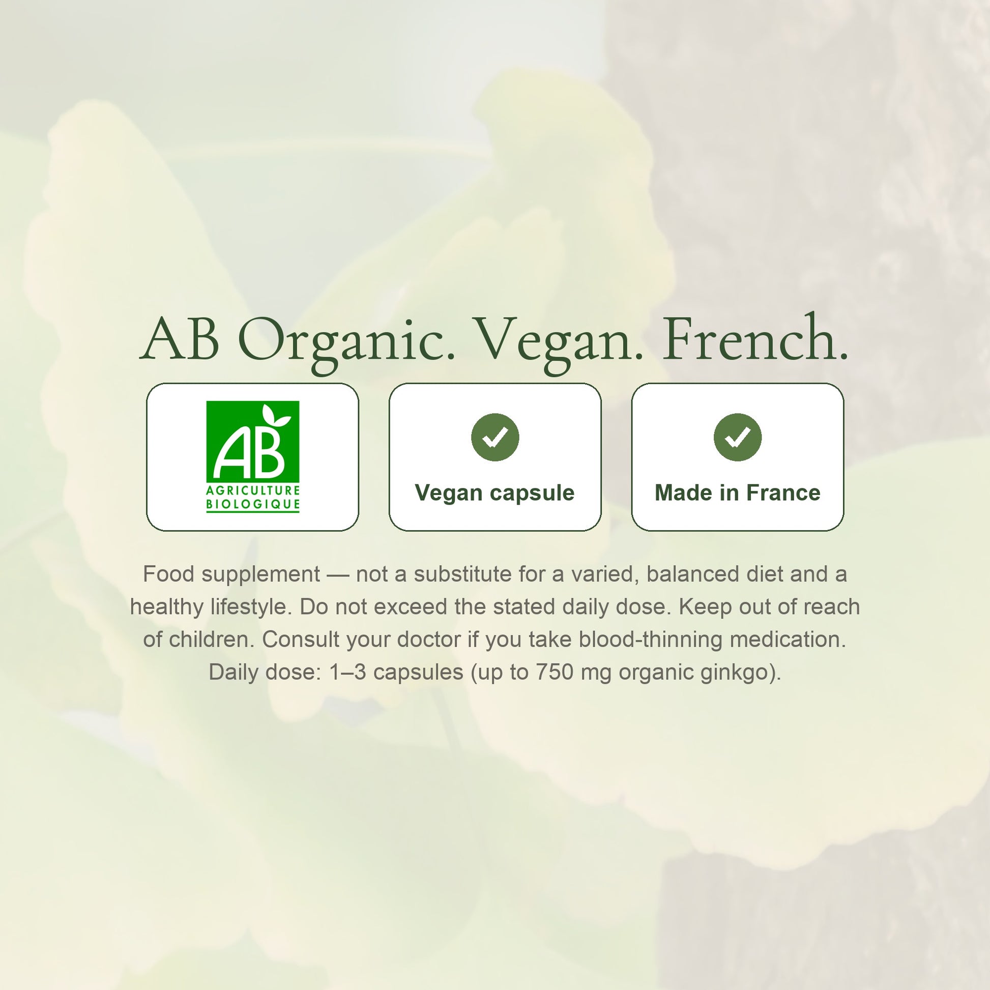 Organic Ginkgo Biloba Supplement – slide 7
