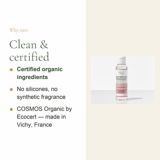 Organic Micellar Cleansing Gel – slide 4