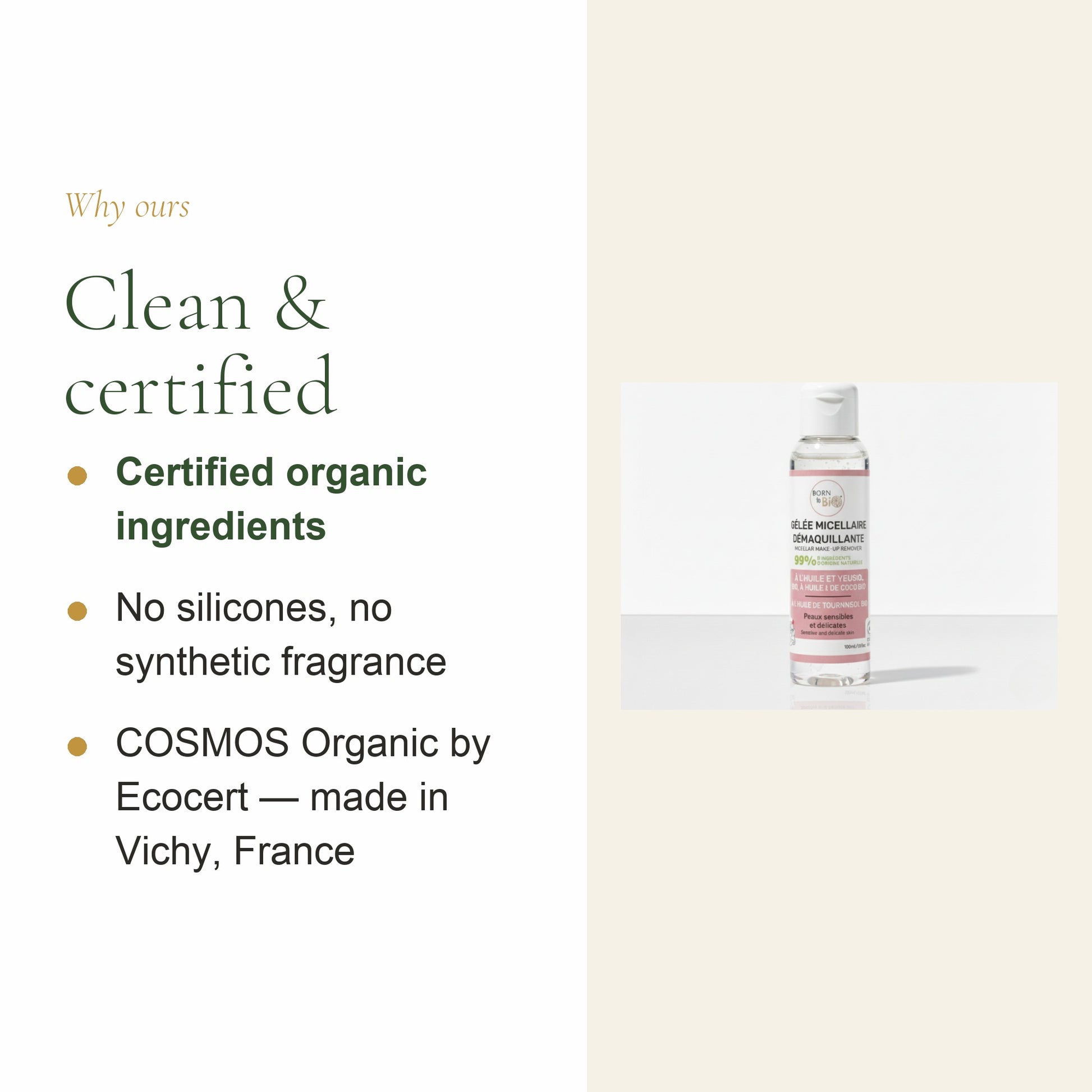Organic Micellar Cleansing Gel – slide 4