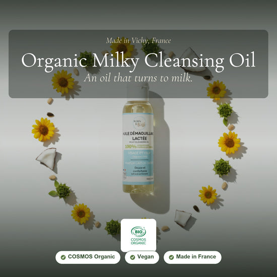 Organic Milky Cleansing Oil – slide 1