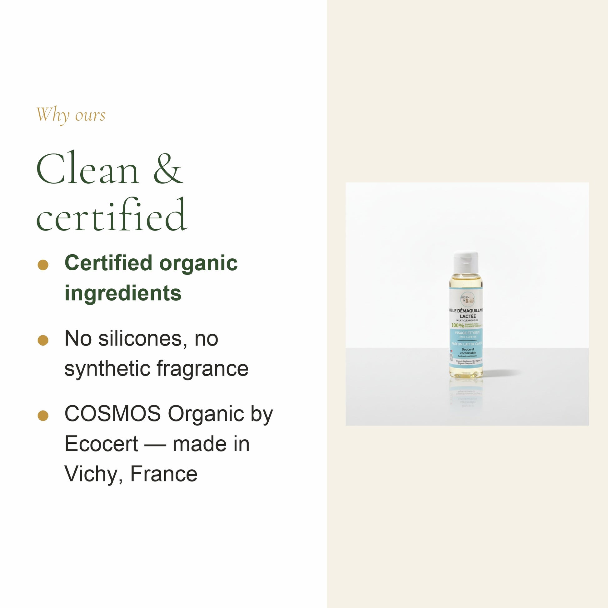 Organic Milky Cleansing Oil – slide 4