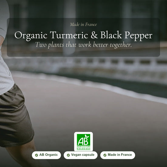 Organic Turmeric & Black Pepper Supplement – Joint & Liver Support – slide 1