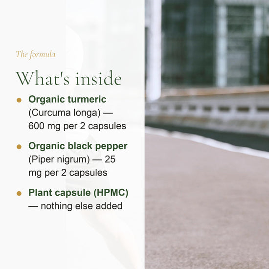 Organic Turmeric & Black Pepper Supplement – Joint & Liver Support – slide 3