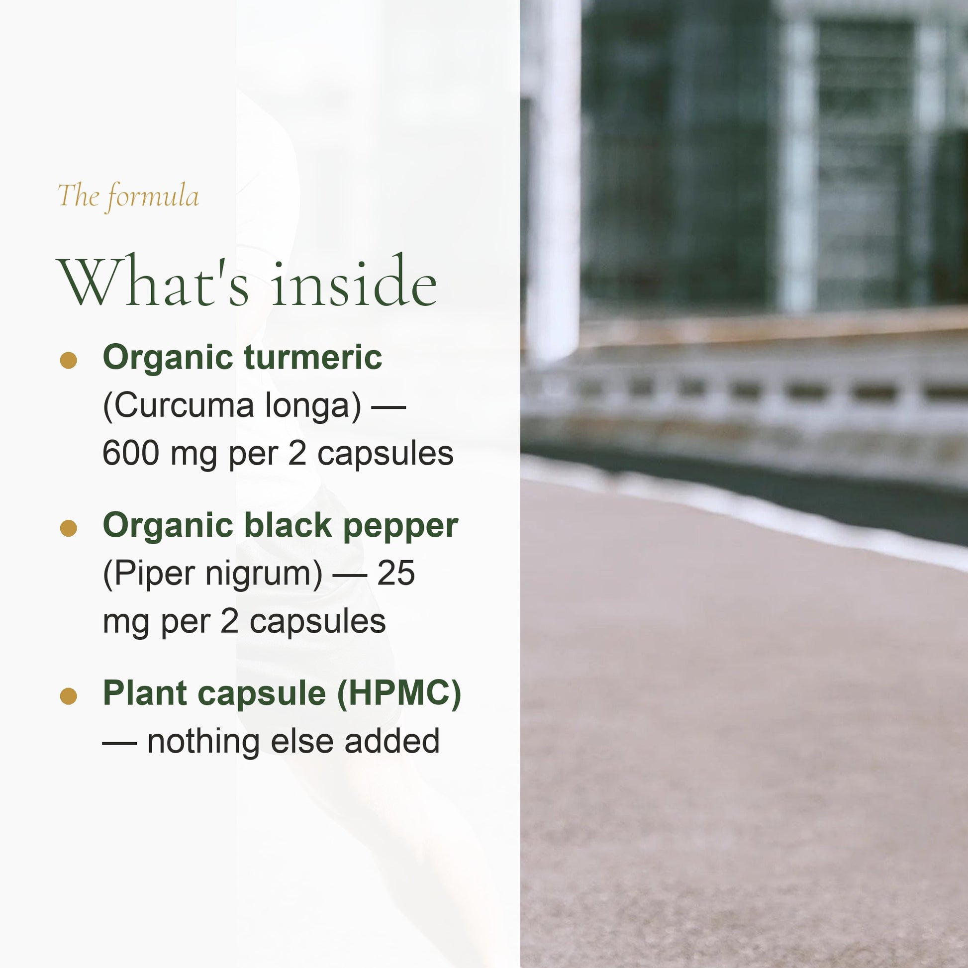 Organic Turmeric & Black Pepper Supplement – Joint & Liver Support – slide 3